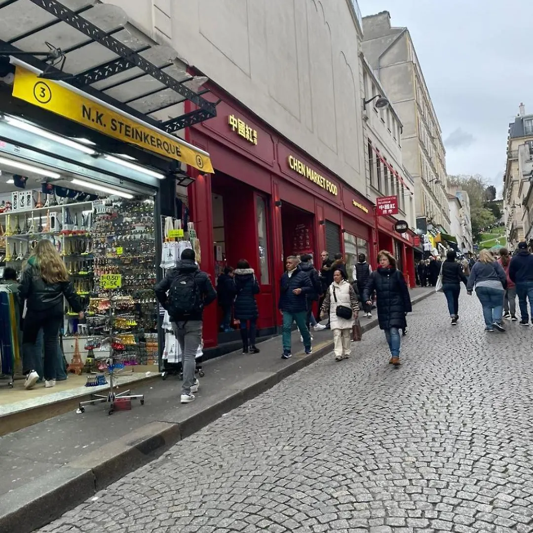 Un Studio Au Sacre Coeur Montmartre Paris Lägenhet