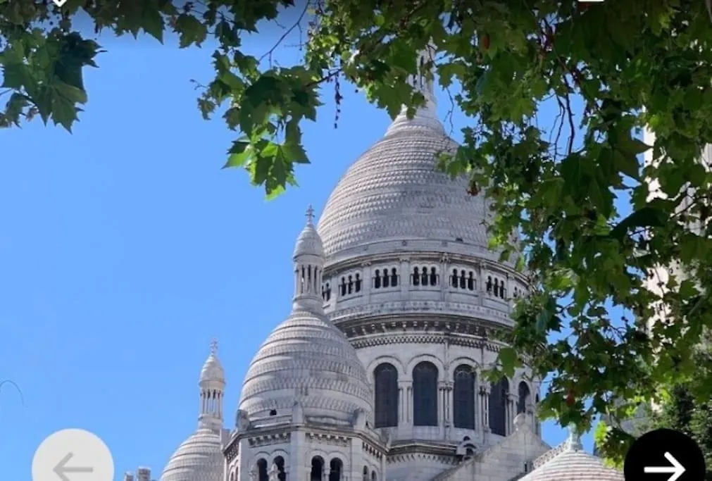פריז Un Studio Au Sacre Coeur Montmartre צרפת
